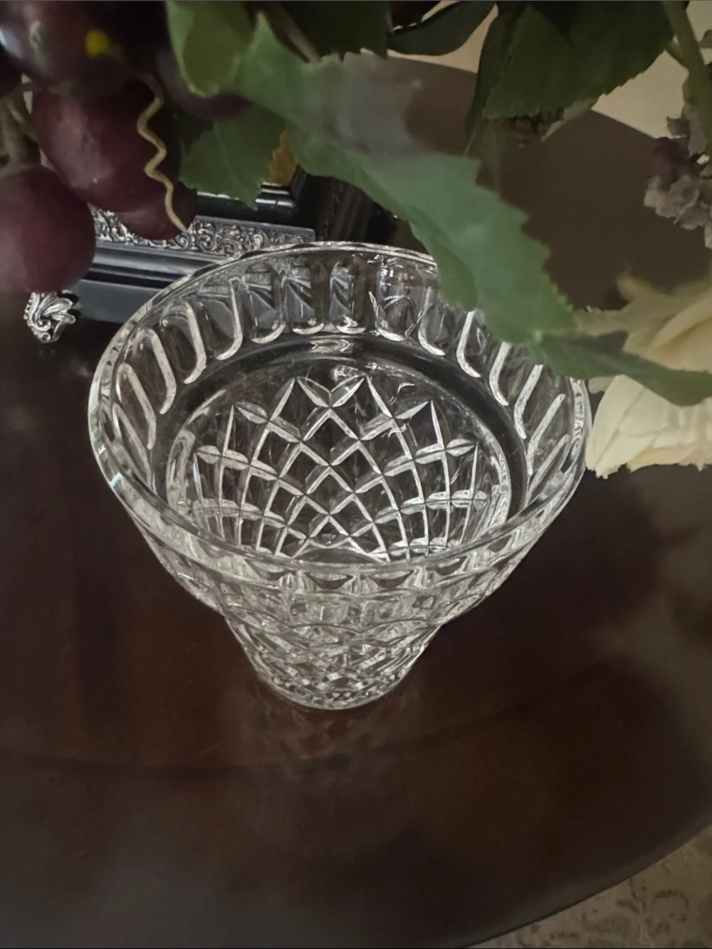 Waterford Marquis Clear Leaded Glass Decorative Vase